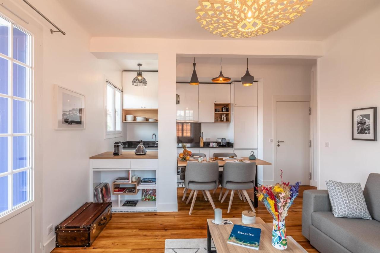 Superbe Appartement Plein De Charme A 5Min De La Plage Biarritz Luaran gambar