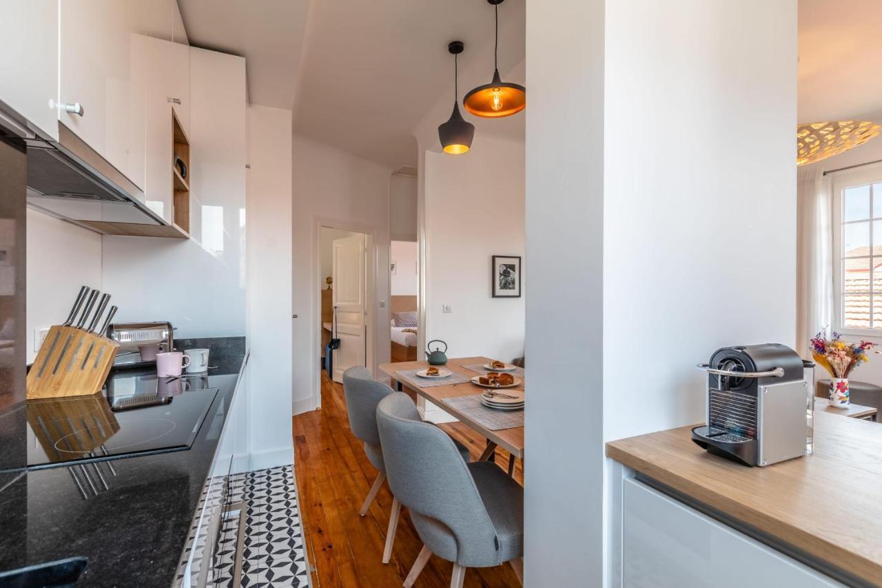 Superbe Appartement Plein De Charme A 5Min De La Plage Biarritz Luaran gambar