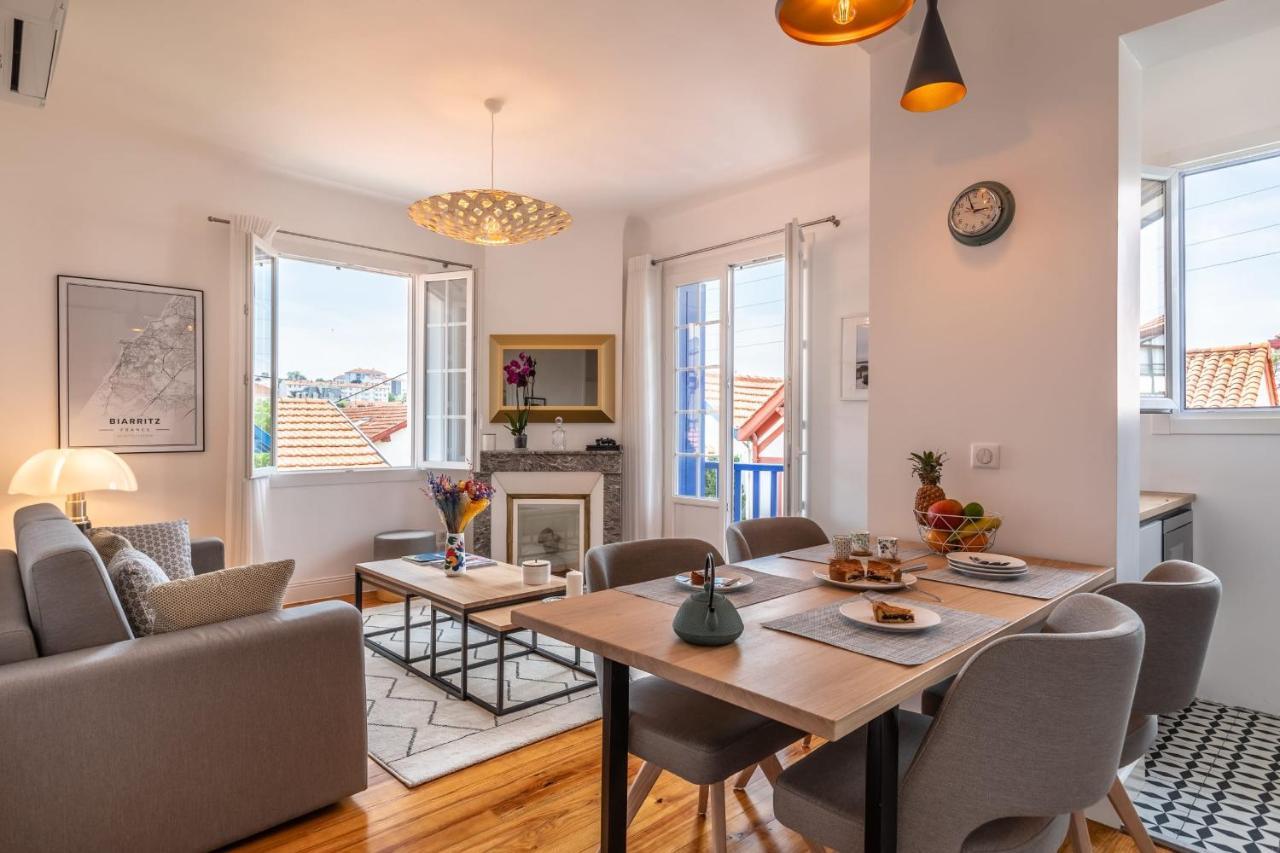 Superbe Appartement Plein De Charme A 5Min De La Plage Biarritz Luaran gambar